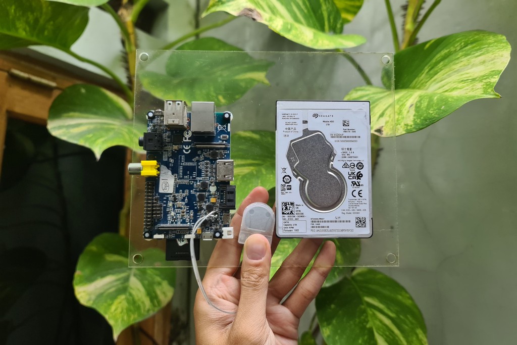 Banana Pi m1 and 2.5 HDD as a NAS